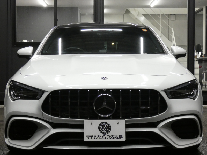 AMG CLAクラス CLA45 S 4MATIC+ ｼｭｰﾃｨﾝｸﾞﾌﾞﾚｰｸ AMGﾊﾟﾌｫｰﾏﾝｽ&AMGｱﾄﾞﾊﾞﾝｽﾄﾞPKG　meｺﾈｸﾄ AMGﾊﾟﾌｫｰﾏﾝｽｽﾃｱﾘﾝｸﾞ&ｼｰﾄ AMGｴｱﾛ&19ｲﾝﾁAW AMG強化ﾌﾞﾚｰｷ 灰黒革/ﾍﾞﾝﾁﾚｰﾀｰ ﾊﾟﾉﾗﾏSR MBUXﾅﾋﾞ 360度ｶﾒﾗ ﾍｯﾄﾞｱｯﾌﾟD Burmester　2年保証付