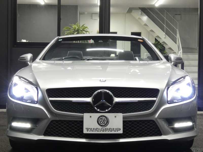 メルセデスベンツ SLクラス SL350 BL-EF AMGｽﾎﾟｰﾂ&ﾚｰﾀﾞｰｾｰﾌﾃｨPKG　AMGｴｱﾛ/19ｲﾝﾁAW ﾏｼﾞｯｸｽｶｲﾙｰﾌ ｷｰﾚｽｺﾞｰ HDDﾅﾋﾞ 地ﾃﾞｼﾞ Bｶﾒﾗ BTｵｰﾃﾞｨｵ ﾊﾟﾄﾞﾙｼﾌﾄ 自動ﾄﾗﾝｸ/ﾌｯﾄOP付 ABCｻｽﾍﾟﾝｼｮﾝ ｷｾﾉﾝ/自動HB ｱﾝﾋﾞｴﾝﾄﾗｲﾄ　2年保証付