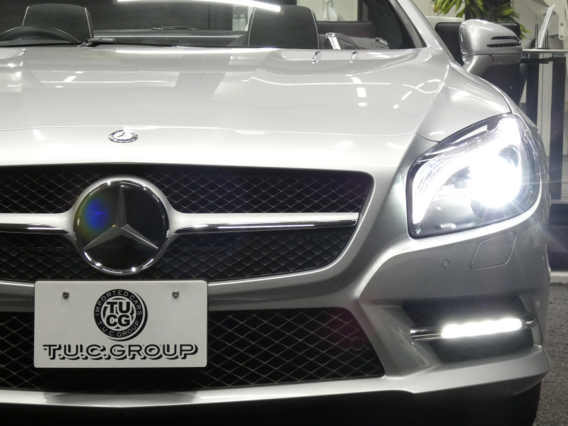 メルセデスベンツ SLクラス SL350 BL-EF AMGｽﾎﾟｰﾂ&ﾚｰﾀﾞｰｾｰﾌﾃｨPKG　AMGｴｱﾛ/19ｲﾝﾁAW ﾏｼﾞｯｸｽｶｲﾙｰﾌ ｷｰﾚｽｺﾞｰ HDDﾅﾋﾞ 地ﾃﾞｼﾞ Bｶﾒﾗ BTｵｰﾃﾞｨｵ ﾊﾟﾄﾞﾙｼﾌﾄ 自動ﾄﾗﾝｸ/ﾌｯﾄOP付 ABCｻｽﾍﾟﾝｼｮﾝ ｷｾﾉﾝ/自動HB ｱﾝﾋﾞｴﾝﾄﾗｲﾄ　2年保証付
