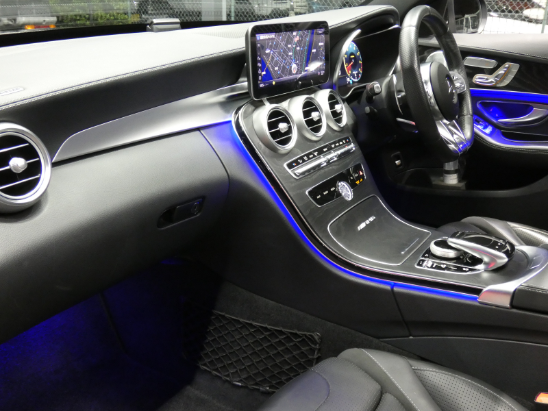AMG Cクラス C63 ｴｸｽｸﾙｰｼﾌﾞ&ﾚｰﾀﾞｰｾｰﾌﾃｨPKG　後期 476ps meｺﾈｸﾄ AMGｴｱﾛ/19ｲﾝﾁAW ﾌﾞﾗｯｸﾅｯﾊﾟﾚｻﾞｰ ﾊﾟﾉﾗﾏｻﾝﾙｰﾌ 純正ﾅﾋﾞ 地ﾃﾞｼﾞ Bｶﾒﾗ AppleCarPlay 前後ﾄﾞﾗﾚｺ Burmester IWCｸﾛｯｸ 自動ﾄﾗﾝｸ/ﾌｯﾄOP ｴｱﾊﾞﾗﾝｽPKG　2年保証付