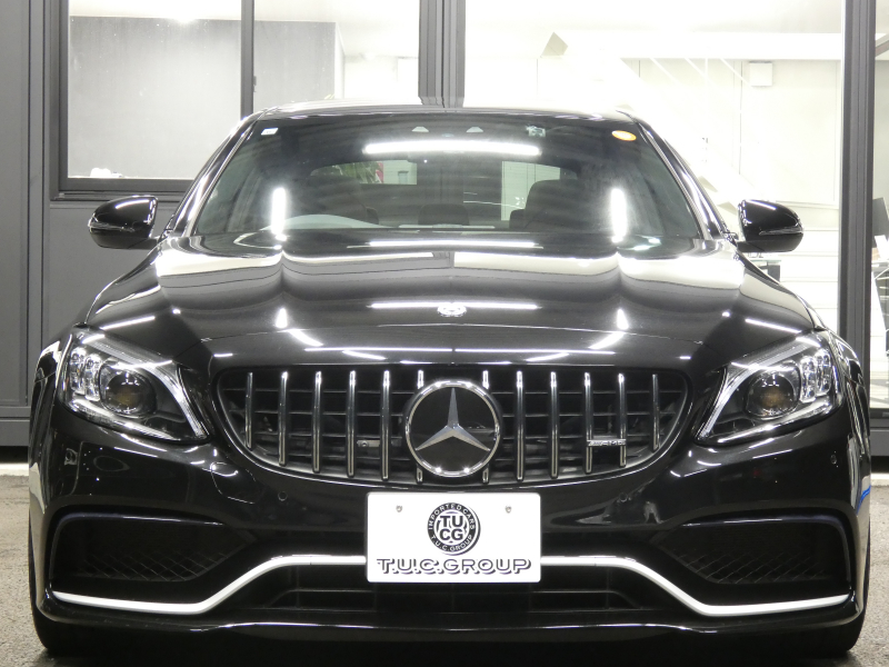 AMG Cクラス C63 ｴｸｽｸﾙｰｼﾌﾞ&ﾚｰﾀﾞｰｾｰﾌﾃｨPKG　後期 476ps meｺﾈｸﾄ AMGｴｱﾛ/19ｲﾝﾁAW ﾌﾞﾗｯｸﾅｯﾊﾟﾚｻﾞｰ ﾊﾟﾉﾗﾏｻﾝﾙｰﾌ 純正ﾅﾋﾞ 地ﾃﾞｼﾞ Bｶﾒﾗ AppleCarPlay 前後ﾄﾞﾗﾚｺ Burmester IWCｸﾛｯｸ 自動ﾄﾗﾝｸ/ﾌｯﾄOP ｴｱﾊﾞﾗﾝｽPKG　2年保証付