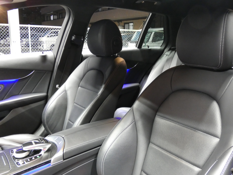 メルセデスベンツ Cクラス C220d ｽﾃｰｼｮﾝﾜｺﾞﾝ AVG AMGﾗｲﾝ ﾚｰﾀﾞｰｾｰﾌﾃｨPKG　後期 9速AT meｺﾈｸﾄ ｷｰﾚｽｺﾞｰ 黒革ｼｰﾄ/ﾋｰﾀｰ HDDﾅﾋﾞ 地ﾃﾞｼﾞ Bｶﾒﾗ AppleCarPlay ﾊﾟﾄﾞﾙｼﾌﾄ LEDﾗｲﾄ/自動HB ｱﾝﾋﾞｴﾝﾄﾗｲﾄ AMGｴｱﾛ/18AW　2年保証付