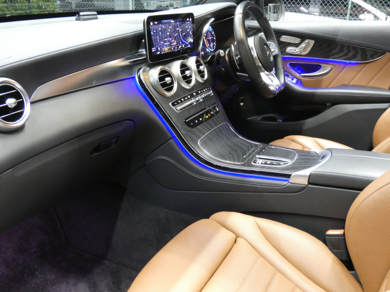 AMG GLC GLC43 4MATIC ﾚｻﾞｰｴｸｽｸﾙｰｼﾌﾞ&ﾚｰﾀﾞｰｾｰﾌﾃｨPKG　後期 390ps meｺﾈｸﾄ 茶革/ﾋｰﾀｰ/ﾍﾞﾝﾁﾚｰﾀｰ MBUXﾅﾋﾞ 地ﾃﾞｼﾞ 360ｶﾒﾗ ﾍｯﾄﾞｱｯﾌﾟD Burmester ｴｱﾊﾞﾗﾝｽPKG 前後ﾄﾞﾗﾚｺ LEDﾍｯﾄﾞﾗｲﾄ AMGｴｱﾛ/20ｲﾝﾁAW　2年保証付