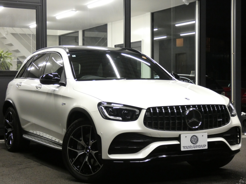 AMG GLC GLC43 4MATIC ﾚｻﾞｰｴｸｽｸﾙｰｼﾌﾞ&ﾚｰﾀﾞｰｾｰﾌﾃｨPKG　後期 390ps meｺﾈｸﾄ 茶革/ﾋｰﾀｰ/ﾍﾞﾝﾁﾚｰﾀｰ MBUXﾅﾋﾞ 地ﾃﾞｼﾞ 360ｶﾒﾗ ﾍｯﾄﾞｱｯﾌﾟD Burmester ｴｱﾊﾞﾗﾝｽPKG 前後ﾄﾞﾗﾚｺ LEDﾍｯﾄﾞﾗｲﾄ AMGｴｱﾛ/20ｲﾝﾁAW　2年保証付