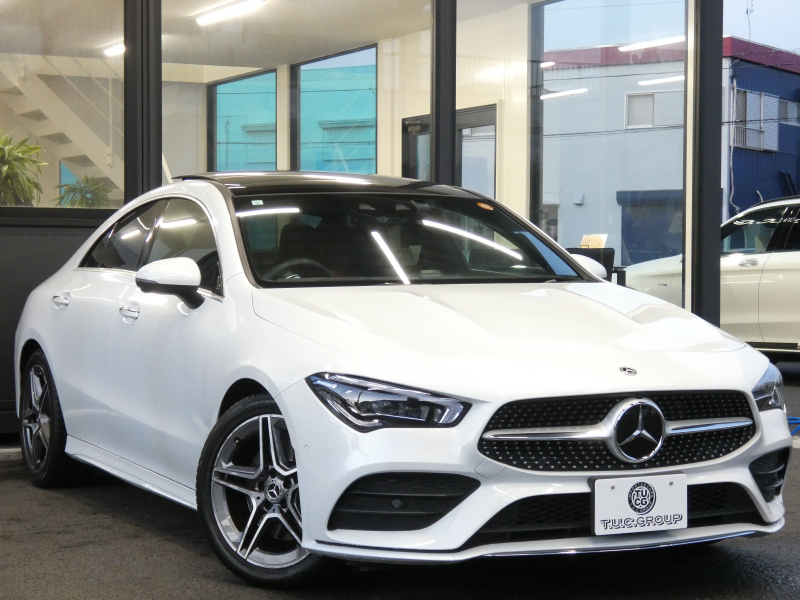メルセデスベンツ CLAクラス CLA200d AMGﾗｲﾝ AMGﾚｻﾞｰｴｸｽｸﾙｰｼﾌﾞ&ｱﾄﾞﾊﾞﾝｽﾄﾞ&ﾅﾋﾞ&ﾚｰﾀﾞｰｾｰﾌﾃｨPKG　1ｵｰﾅｰ meｺﾈｸﾄ 赤黒革 ﾊﾟﾉﾗﾏSR MBUXﾅﾋﾞTV 360度ｶﾒﾗ ｱﾄﾞﾊﾞﾝｽﾄﾞｻｳﾝﾄﾞ ﾍｯﾄﾞｱｯﾌﾟD ﾜｲﾔﾚｽﾁｬｰｼﾞ 前後ﾄﾞﾗﾚｺ LEDﾗｲﾄ/ｱﾀﾞﾌﾟﾃｨﾌﾞHB　2年保証付