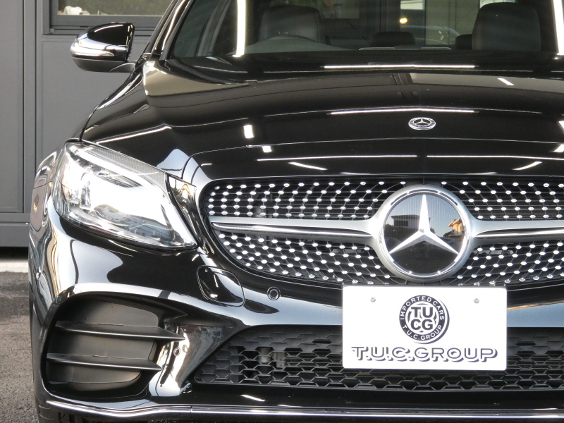メルセデスベンツ Cクラス C200 4MATIC AVG AMGﾗｲﾝ ﾚｰﾀﾞｰｾｰﾌﾃｨPKG　後期 BSG搭載 9速AT meｺﾈｸﾄ ｷｰﾚｽｺﾞｰ 黒革ｼｰﾄ/ﾋｰﾀｰ HDDﾅﾋﾞ 地ﾃﾞｼﾞ Bｶﾒﾗ AppleCarPlay ﾊﾟﾄﾞﾙｼﾌﾄ 360度ﾄﾞﾗﾚｺ LEDﾗｲﾄ/自動HB ｱﾝﾋﾞｴﾝﾄﾗｲﾄ AMGｴｱﾛ/18AW　2年保証付
