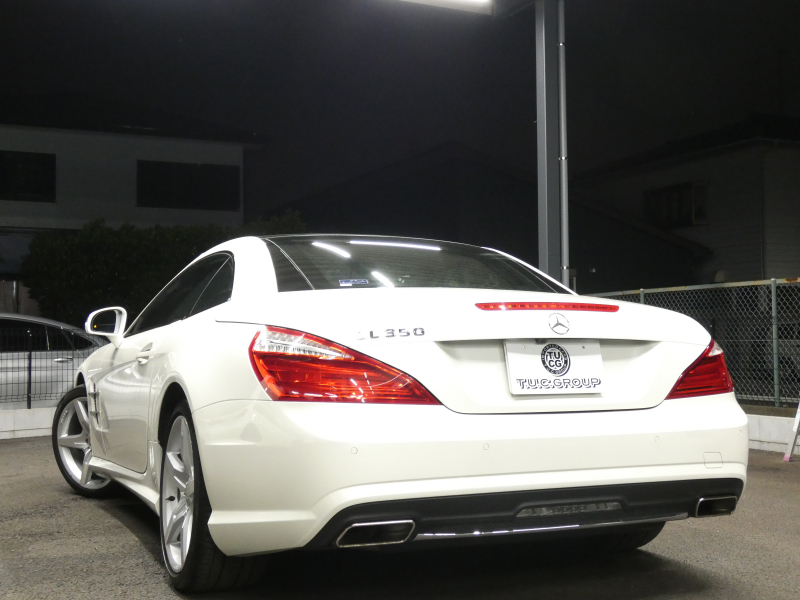 メルセデスベンツ SLクラス SL350 AMGｽﾎﾟｰﾂ&ABC&ﾚｰﾀﾞｰｾｰﾌﾃｨPKG　AMGｴｱﾛ/19ｲﾝﾁAW ﾏｼﾞｯｸｽｶｲﾙｰﾌ ｷｰﾚｽｺﾞｰ 黒革/ﾍﾞﾝﾁﾚｰﾀｰ HDDﾅﾋﾞ 地ﾃﾞｼﾞ Bｶﾒﾗ BTｵｰﾃﾞｨｵ ﾊﾟﾄﾞﾙｼﾌﾄ 自動ﾄﾗﾝｸ/ﾌｯﾄOP付 ABCｻｽﾍﾟﾝｼｮﾝ ｷｾﾉﾝ/自動HB ｱﾝﾋﾞｴﾝﾄﾗｲﾄ　2年保証付