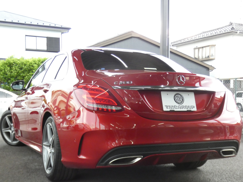 メルセデスベンツ Cクラス C200 ｱﾊﾞﾝｷﾞｬﾙﾄﾞ AMGﾗｲﾝ ﾚｻﾞｰｴｸｽｸﾙｰｼﾌﾞ&ﾚｰﾀﾞｰｾｰﾌﾃｨPKG　1ｵｰﾅｰ 9速AT ｷｰﾚｽｺﾞｰ 黒本革/ｼｰﾄﾋｰﾀｰ HDDﾅﾋﾞTV Bｶﾒﾗ ﾄﾞﾗﾚｺ ﾊﾟﾄﾞﾙｼﾌﾄ ｴｱﾊﾞﾗﾝｽPKG 自動ﾄﾗﾝｸ LEDﾍｯﾄﾞﾗｲﾄ/自動HB AMGｴｱﾛ&18ｲﾝﾁAW　2年保証付
