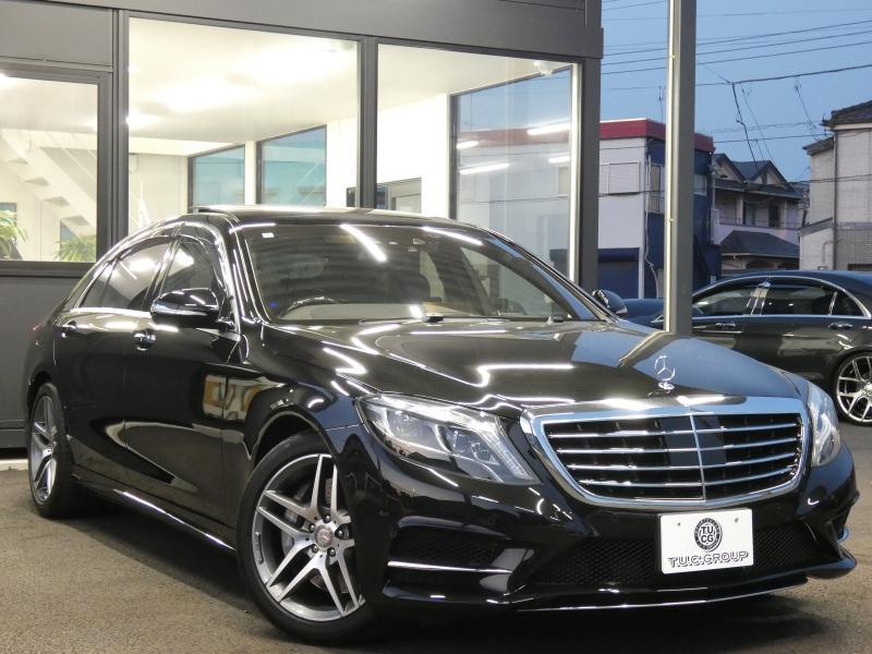 メルセデスベンツ Sクラス S550 ﾛﾝｸﾞ AMGｽﾎﾟｰﾂ&ﾚｰﾀﾞｰｾｰﾌﾃｨPKG　AMGｴｱﾛ/19ｲﾝﾁAW ﾌﾞﾗｯｸﾅｯﾊﾟﾚｻﾞｰ/前後ﾍﾞﾝﾁﾚｰﾀｰ ﾊﾟﾉﾗﾏSR ﾅﾋﾞ 地ﾃﾞｼﾞ 360度ｶﾒﾗ Burmester ｴｱﾊﾞﾗﾝｽPKG 自動ﾄﾗﾝｸ/ﾌｯﾄOP ｷｰﾚｽｺﾞｰ ﾄﾞﾗﾚｺ LEDﾗｲﾄ/自動HB ｱﾝﾋﾞｴﾝﾄﾗｲﾄ　2年保証付