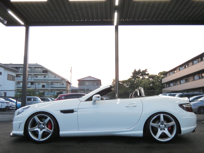 メルセデスベンツ SLKクラス SLK200 MT AMGｽﾎﾟｰﾂPKG　6速MT AMGｴｱﾛ/19ｲﾝﾁAW H&Rﾀﾞｳﾝｻｽ FOXﾏﾌﾗｰ ﾊﾟﾅﾒﾘｶｰﾅｸﾞﾘﾙ 黒革ｼｰﾄ/ﾋｰﾀｰ/ｴｱｽｶｰﾌ HDDﾅﾋﾞ 地ﾃﾞｼﾞ BTｵｰﾃﾞｨｵ ﾄﾞﾗﾚｺ GPSﾚｰﾀﾞｰ ｸﾙｺﾝ ｷｾﾉﾝ/自動ﾊｲﾋﾞｰﾑ　2年保証付
