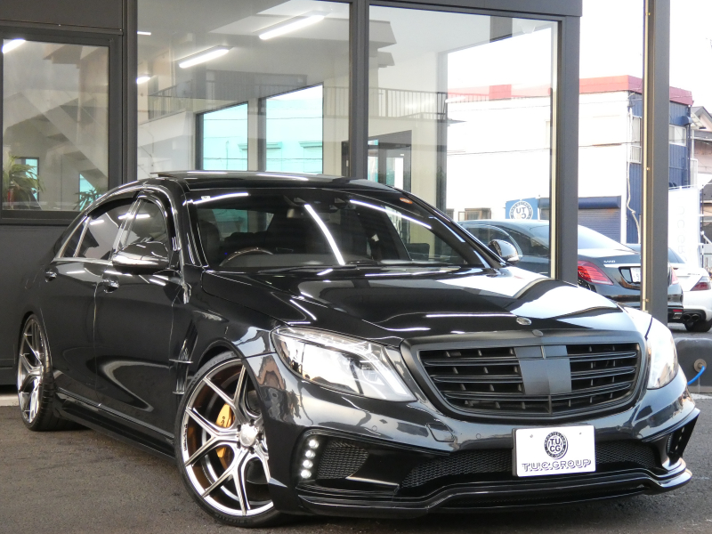 メルセデスベンツ Sクラス S550 ﾛﾝｸﾞ ﾚｰﾀﾞｰｾｰﾌﾃｨPKG WALD仕様　WALDﾌﾙｴｱﾛ/22ｲﾝﾁAW ﾌﾞﾗｯｸﾅｯﾊﾟﾚｻﾞｰ/前後ﾍﾞﾝﾁﾚｰﾀｰ ﾊﾟﾉﾗﾏSR ﾅﾋﾞ 地ﾃﾞｼﾞ 360度ｶﾒﾗ Burmester ｴｱﾊﾞﾗﾝｽPKG 自動ﾄﾗﾝｸ/ﾌｯﾄOP ｷｰﾚｽｺﾞｰ ﾄﾞﾗﾚｺ LEDﾗｲﾄ/自動HB ｱﾝﾋﾞｴﾝﾄﾗｲﾄ　2年保証付
