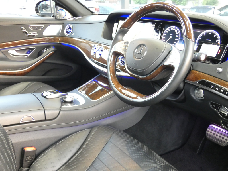 メルセデスベンツ Sクラス S550 ﾛﾝｸﾞ ﾚｰﾀﾞｰｾｰﾌﾃｨPKG WALD仕様　WALDﾌﾙｴｱﾛ/22ｲﾝﾁAW ﾌﾞﾗｯｸﾅｯﾊﾟﾚｻﾞｰ/前後ﾍﾞﾝﾁﾚｰﾀｰ ﾊﾟﾉﾗﾏSR ﾅﾋﾞ 地ﾃﾞｼﾞ 360度ｶﾒﾗ Burmester ｴｱﾊﾞﾗﾝｽPKG 自動ﾄﾗﾝｸ/ﾌｯﾄOP ｷｰﾚｽｺﾞｰ ﾄﾞﾗﾚｺ LEDﾗｲﾄ/自動HB ｱﾝﾋﾞｴﾝﾄﾗｲﾄ　2年保証付