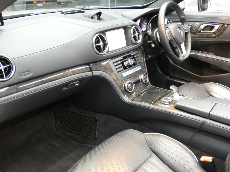 メルセデスベンツ SLクラス SL350 BL-EF AMGｽﾎﾟｰﾂ&ﾚｰﾀﾞｰｾｰﾌﾃｨPKG　ｷｰﾚｽｺﾞｰ AMGｴｱﾛ&19AW 黒革ｼｰﾄ/ﾋｰﾀｰ/ｴｱｽｶｰﾌ HDDﾅﾋﾞ 地ﾃﾞｼﾞ Bｶﾒﾗ ﾄﾞﾗﾚｺ ﾊﾟﾄﾞﾙｼﾌﾄ 自動ﾄﾗﾝｸ/ﾌｯﾄOP ｷｾﾉﾝﾗｲﾄ/自動HB ｱﾝﾋﾞｴﾝﾄﾗｲﾄ　2年保証付