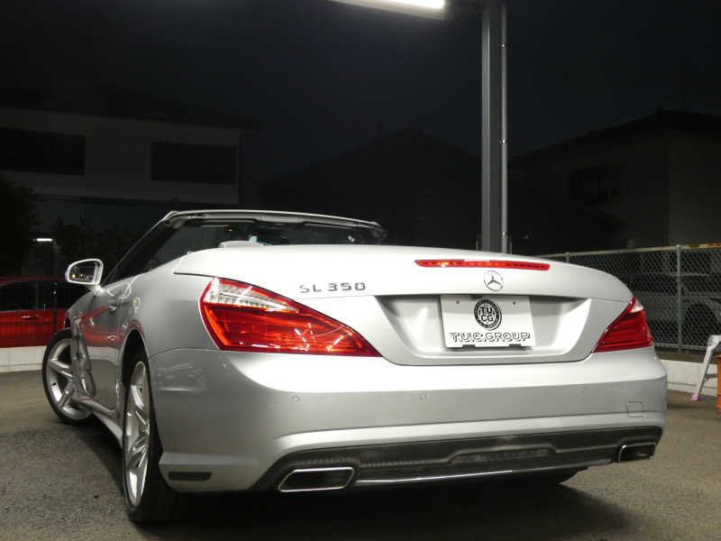 メルセデスベンツ SLクラス SL350 BL-EF AMGｽﾎﾟｰﾂ&ﾚｰﾀﾞｰｾｰﾌﾃｨPKG　ｷｰﾚｽｺﾞｰ AMGｴｱﾛ&19AW 黒革ｼｰﾄ/ﾋｰﾀｰ/ｴｱｽｶｰﾌ HDDﾅﾋﾞ 地ﾃﾞｼﾞ Bｶﾒﾗ ﾄﾞﾗﾚｺ ﾊﾟﾄﾞﾙｼﾌﾄ 自動ﾄﾗﾝｸ/ﾌｯﾄOP ｷｾﾉﾝﾗｲﾄ/自動HB ｱﾝﾋﾞｴﾝﾄﾗｲﾄ　2年保証付