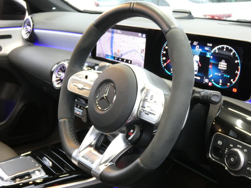AMG Aクラス A35 4MATIC ｾﾀﾞﾝ AMGﾊﾟﾌｫｰﾏﾝｽ&AMGｱﾄﾞﾊﾞﾝｽﾄﾞ&ﾚｰﾀﾞｰｾｰﾌﾃｨPKG　meｺﾈｸﾄ AMGﾊﾟﾌｫｰﾏﾝｽｽﾃｱﾘﾝｸﾞ&ｼｰﾄ AMGｴｱﾛ&19ｲﾝﾁAW 強化ﾌﾞﾚｰｷ 灰黒革 ﾊﾟﾉﾗﾏSR MBUXﾅﾋﾞ 地ﾃﾞｼﾞ 360度ｶﾒﾗ ﾍｯﾄﾞｱｯﾌﾟD ｱﾄﾞﾊﾞﾝｽﾄﾞS 純正ﾄﾞﾗﾚｺ　2年保証付