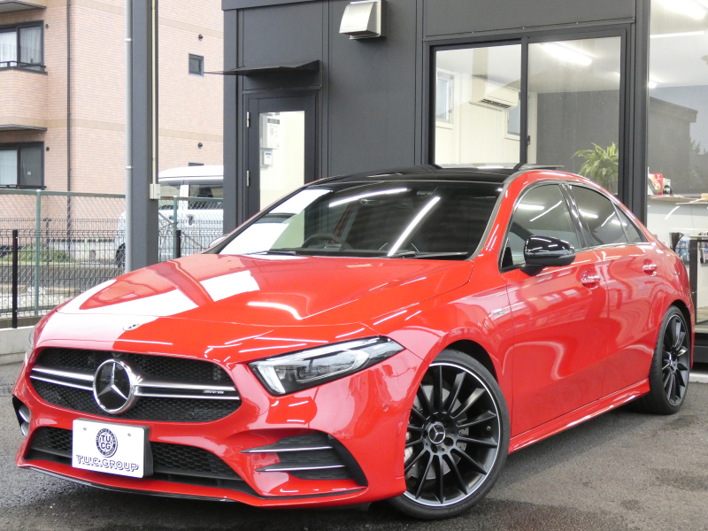 AMG Aクラス A35 4MATIC ｾﾀﾞﾝ AMGﾊﾟﾌｫｰﾏﾝｽ&AMGｱﾄﾞﾊﾞﾝｽﾄﾞ&ﾚｰﾀﾞｰｾｰﾌﾃｨPKG　meｺﾈｸﾄ AMGﾊﾟﾌｫｰﾏﾝｽｽﾃｱﾘﾝｸﾞ&ｼｰﾄ AMGｴｱﾛ&19ｲﾝﾁAW 強化ﾌﾞﾚｰｷ 灰黒革 ﾊﾟﾉﾗﾏSR MBUXﾅﾋﾞ 地ﾃﾞｼﾞ 360度ｶﾒﾗ ﾍｯﾄﾞｱｯﾌﾟD ｱﾄﾞﾊﾞﾝｽﾄﾞS 純正ﾄﾞﾗﾚｺ　2年保証付