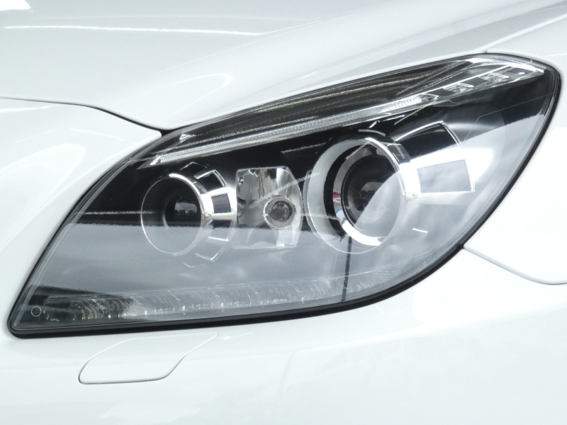 メルセデスベンツ SLKクラス SLK200 ﾄﾚﾝﾄﾞ+ AMGｽﾎﾟｰﾂ&ﾚｰﾀﾞｰｾｰﾌﾃｨPKG　AMGｴｱﾛ&18AW ﾄﾗﾝｸｽﾎﾟｲﾗｰ 黒本革/ｼｰﾄﾋｰﾀｰ/ｴｱｽｶｰﾌ ﾚｯﾄﾞｼｰﾄﾍﾞﾙﾄ HDDﾅﾋﾞ 地ﾃﾞｼﾞ ﾊﾟﾄﾞﾙｼﾌﾄ ｷｾﾉﾝﾗｲﾄ/ｱﾀﾞﾌﾟﾃｨﾌﾞHB　2年保証付