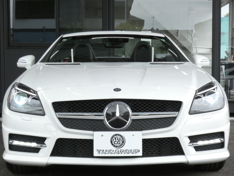 メルセデスベンツ SLKクラス SLK200 ﾄﾚﾝﾄﾞ+ AMGｽﾎﾟｰﾂ&ﾚｰﾀﾞｰｾｰﾌﾃｨPKG　AMGｴｱﾛ&18AW ﾄﾗﾝｸｽﾎﾟｲﾗｰ 黒本革/ｼｰﾄﾋｰﾀｰ/ｴｱｽｶｰﾌ ﾚｯﾄﾞｼｰﾄﾍﾞﾙﾄ HDDﾅﾋﾞ 地ﾃﾞｼﾞ ﾊﾟﾄﾞﾙｼﾌﾄ ｷｾﾉﾝﾗｲﾄ/ｱﾀﾞﾌﾟﾃｨﾌﾞHB　2年保証付