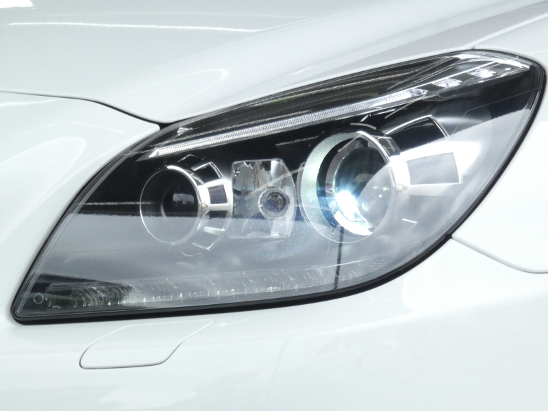 メルセデスベンツ SLKクラス SLK200 ﾄﾚﾝﾄﾞ+ AMGｽﾎﾟｰﾂ&ﾚｰﾀﾞｰｾｰﾌﾃｨPKG　AMGｴｱﾛ&18AW ﾄﾗﾝｸｽﾎﾟｲﾗｰ 黒本革/ｼｰﾄﾋｰﾀｰ/ｴｱｽｶｰﾌ ﾚｯﾄﾞｼｰﾄﾍﾞﾙﾄ HDDﾅﾋﾞ 地ﾃﾞｼﾞ ﾊﾟﾄﾞﾙｼﾌﾄ ｷｾﾉﾝﾗｲﾄ/ｱﾀﾞﾌﾟﾃｨﾌﾞHB　2年保証付