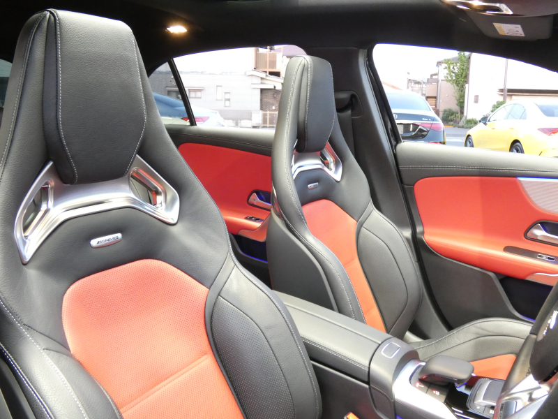 AMG Aクラス A45 S 4MATIC+ AMGﾊﾟﾌｫｰﾏﾝｽ&AMGｱﾄﾞﾊﾞﾝｽﾄﾞ&ﾚｰﾀﾞｰｾｰﾌﾃｨPKG　meｺﾈｸﾄ AMGﾊﾟﾌｫｰﾏﾝｽｽﾃｱﾘﾝｸﾞ&ｼｰﾄ AMGｴｱﾛ&19ｲﾝﾁAW AMG強化ﾌﾞﾚｰｷ 赤黒革/ﾍﾞﾝﾁﾚｰﾀｰ ﾊﾟﾉﾗﾏSR MBUXﾅﾋﾞTV 360度ｶﾒﾗ ﾍｯﾄﾞｱｯﾌﾟD Burmester　2年保証付