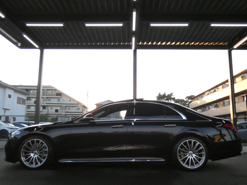 メルセデスベンツ Sクラス S500 4MATIC AMGﾗｲﾝ ﾚｻﾞｰｴｸｽｸﾙｰｼﾌﾞ&ﾍﾞｰｼｯｸPKG　ISG搭載 ﾅｯﾊﾟﾚｻﾞｰ/ﾋｰﾀｰ/ﾍﾞﾝﾁﾚｰﾀｰ/ﾏｯｻｰｼﾞ ﾊﾟﾉﾗﾏSR MBUXﾅﾋﾞTV 360ｶﾒﾗ Burmester 3DｺｯｸﾋﾟｯﾄD 前後ﾄﾞﾗﾚｺ ﾃﾞｼﾞﾀﾙLEDﾗｲﾄ AMGｴｱﾛ/20ｲﾝﾁAW　2年保証付