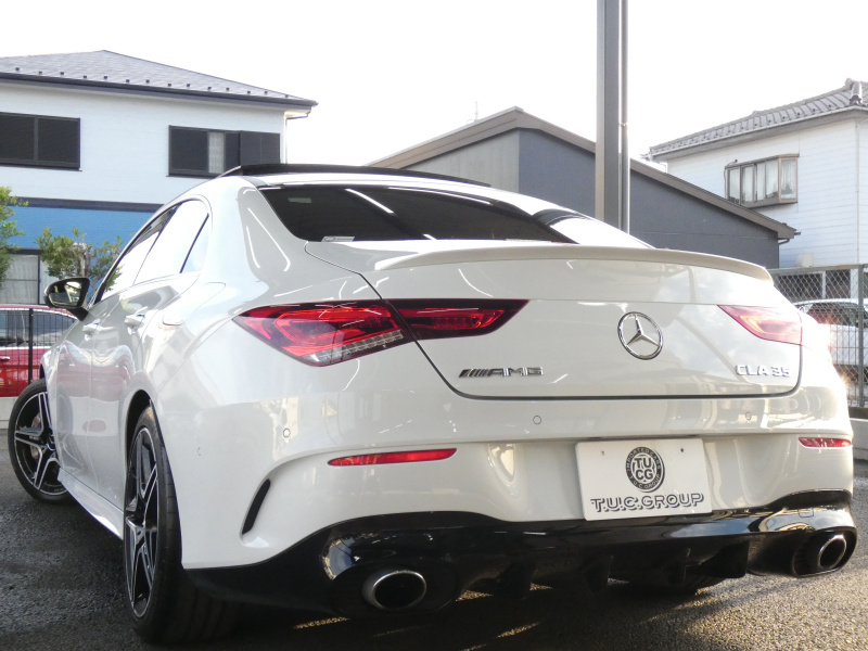 AMG CLAクラス CLA35 4MATIC AMGｱﾄﾞﾊﾞﾝｽﾄﾞ&ﾅﾋﾞｹﾞｰｼｮﾝ&ﾚｰﾀﾞｰｾｰﾌﾃｨPKG　meｺﾈｸﾄ AMGｴｱﾛ 18ｲﾝﾁAW 灰黒革/ﾋｰﾀｰ ﾊﾟﾉﾗﾏｻﾝﾙｰﾌ MBUXﾅﾋﾞ 地ﾃﾞｼﾞ 360度ｶﾒﾗ ﾍｯﾄﾞｱｯﾌﾟD ｱﾄﾞﾊﾞﾝｽﾄﾞｻｳﾝﾄﾞ F&Rﾄﾞﾗﾚｺ LEDﾍｯﾄﾞﾗｲﾄ　2年保証付