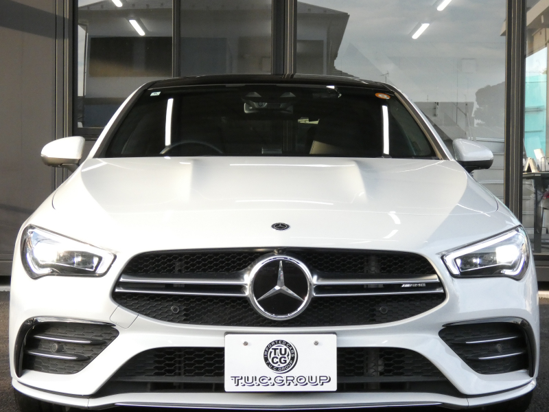 AMG CLAクラス CLA35 4MATIC AMGｱﾄﾞﾊﾞﾝｽﾄﾞ&ﾅﾋﾞｹﾞｰｼｮﾝ&ﾚｰﾀﾞｰｾｰﾌﾃｨPKG　meｺﾈｸﾄ AMGｴｱﾛ 18ｲﾝﾁAW 灰黒革/ﾋｰﾀｰ ﾊﾟﾉﾗﾏｻﾝﾙｰﾌ MBUXﾅﾋﾞ 地ﾃﾞｼﾞ 360度ｶﾒﾗ ﾍｯﾄﾞｱｯﾌﾟD ｱﾄﾞﾊﾞﾝｽﾄﾞｻｳﾝﾄﾞ F&Rﾄﾞﾗﾚｺ LEDﾍｯﾄﾞﾗｲﾄ　2年保証付
