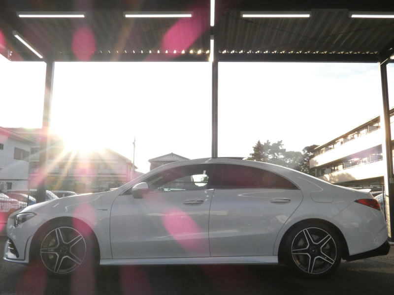 AMG CLAクラス CLA35 4MATIC AMGｱﾄﾞﾊﾞﾝｽﾄﾞ&ﾅﾋﾞｹﾞｰｼｮﾝ&ﾚｰﾀﾞｰｾｰﾌﾃｨPKG　meｺﾈｸﾄ AMGｴｱﾛ 18ｲﾝﾁAW 灰黒革/ﾋｰﾀｰ ﾊﾟﾉﾗﾏｻﾝﾙｰﾌ MBUXﾅﾋﾞ 地ﾃﾞｼﾞ 360度ｶﾒﾗ ﾍｯﾄﾞｱｯﾌﾟD ｱﾄﾞﾊﾞﾝｽﾄﾞｻｳﾝﾄﾞ F&Rﾄﾞﾗﾚｺ LEDﾍｯﾄﾞﾗｲﾄ　2年保証付