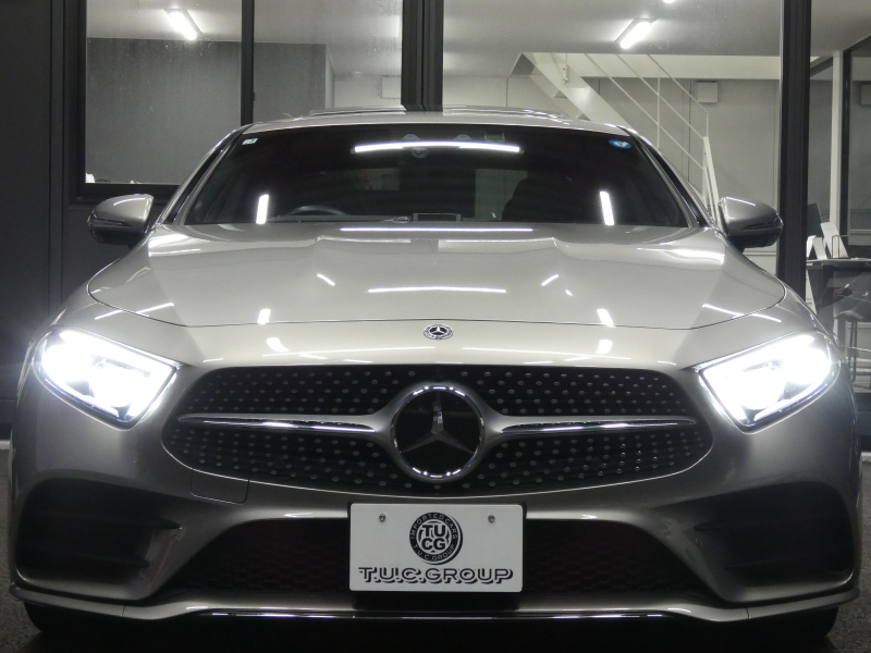 メルセデスベンツ CLS CLS220d ｽﾎﾟｰﾂ ｴｸｽｸﾙｰｼﾌﾞ&ﾚｰﾀﾞｰｾｰﾌﾃｨPKG　中期 Newﾎﾞﾝﾈｯﾄ MBUXﾅﾋﾞTV meｺﾈｸﾄ ﾌﾞﾗｯｸﾅｯﾊﾟﾚｻﾞｰ/ﾍﾞﾝﾁﾚｰﾀｰ ｻﾝﾙｰﾌ 360度ｶﾒﾗ 前後ﾄﾞﾗﾚｺ Burmester ﾍｯﾄﾞｱｯﾌﾟD ｴｱﾊﾞﾗﾝｽPKG ｵｰﾄﾄﾗﾝｸ AMGｴｱﾛ&19ｲﾝﾁAW　2年保証付