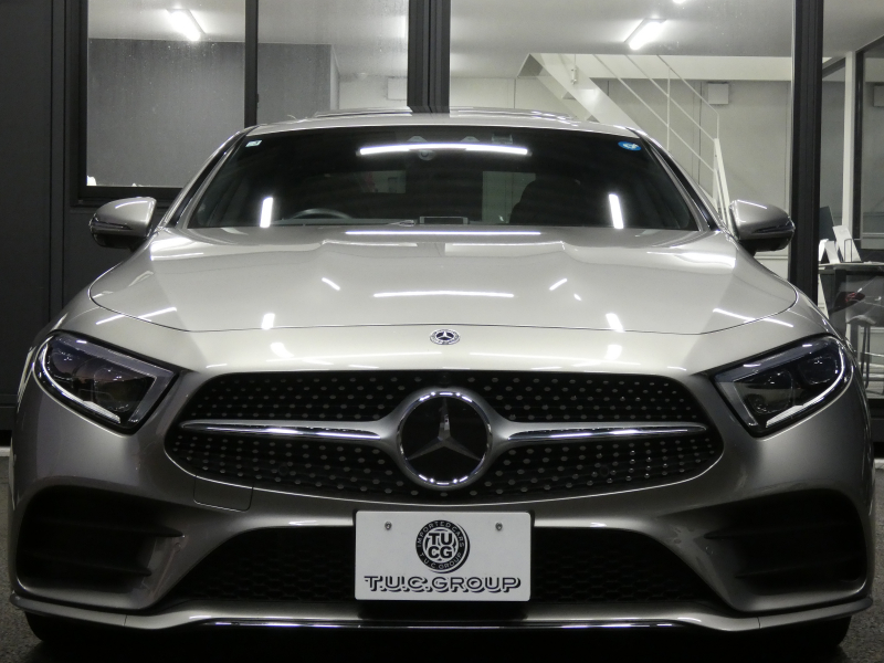 メルセデスベンツ CLS CLS220d ｽﾎﾟｰﾂ ｴｸｽｸﾙｰｼﾌﾞ&ﾚｰﾀﾞｰｾｰﾌﾃｨPKG　中期 Newﾎﾞﾝﾈｯﾄ MBUXﾅﾋﾞTV meｺﾈｸﾄ ﾌﾞﾗｯｸﾅｯﾊﾟﾚｻﾞｰ/ﾍﾞﾝﾁﾚｰﾀｰ ｻﾝﾙｰﾌ 360度ｶﾒﾗ 前後ﾄﾞﾗﾚｺ Burmester ﾍｯﾄﾞｱｯﾌﾟD ｴｱﾊﾞﾗﾝｽPKG ｵｰﾄﾄﾗﾝｸ AMGｴｱﾛ&19ｲﾝﾁAW　2年保証付