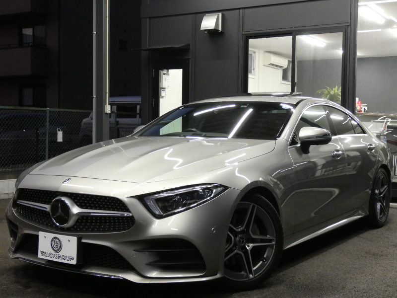 メルセデスベンツ CLS CLS220d ｽﾎﾟｰﾂ ｴｸｽｸﾙｰｼﾌﾞ&ﾚｰﾀﾞｰｾｰﾌﾃｨPKG　中期 Newﾎﾞﾝﾈｯﾄ MBUXﾅﾋﾞTV meｺﾈｸﾄ ﾌﾞﾗｯｸﾅｯﾊﾟﾚｻﾞｰ/ﾍﾞﾝﾁﾚｰﾀｰ ｻﾝﾙｰﾌ 360度ｶﾒﾗ 前後ﾄﾞﾗﾚｺ Burmester ﾍｯﾄﾞｱｯﾌﾟD ｴｱﾊﾞﾗﾝｽPKG ｵｰﾄﾄﾗﾝｸ AMGｴｱﾛ&19ｲﾝﾁAW　2年保証付