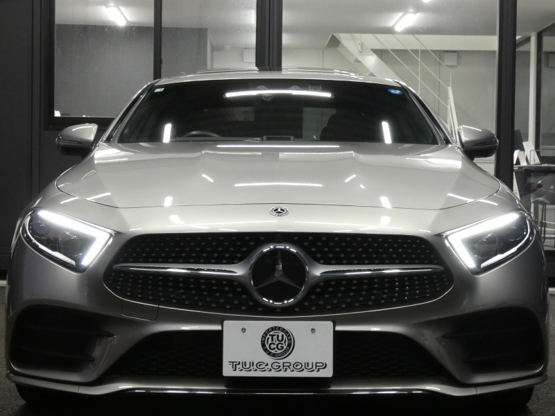 メルセデスベンツ CLS CLS220d ｽﾎﾟｰﾂ ｴｸｽｸﾙｰｼﾌﾞ&ﾚｰﾀﾞｰｾｰﾌﾃｨPKG　中期 Newﾎﾞﾝﾈｯﾄ MBUXﾅﾋﾞTV meｺﾈｸﾄ ﾌﾞﾗｯｸﾅｯﾊﾟﾚｻﾞｰ/ﾍﾞﾝﾁﾚｰﾀｰ ｻﾝﾙｰﾌ 360度ｶﾒﾗ 前後ﾄﾞﾗﾚｺ Burmester ﾍｯﾄﾞｱｯﾌﾟD ｴｱﾊﾞﾗﾝｽPKG ｵｰﾄﾄﾗﾝｸ AMGｴｱﾛ&19ｲﾝﾁAW　2年保証付