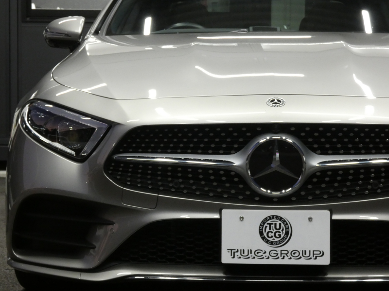 メルセデスベンツ CLS CLS220d ｽﾎﾟｰﾂ ｴｸｽｸﾙｰｼﾌﾞ&ﾚｰﾀﾞｰｾｰﾌﾃｨPKG　中期 Newﾎﾞﾝﾈｯﾄ MBUXﾅﾋﾞTV meｺﾈｸﾄ ﾌﾞﾗｯｸﾅｯﾊﾟﾚｻﾞｰ/ﾍﾞﾝﾁﾚｰﾀｰ ｻﾝﾙｰﾌ 360度ｶﾒﾗ 前後ﾄﾞﾗﾚｺ Burmester ﾍｯﾄﾞｱｯﾌﾟD ｴｱﾊﾞﾗﾝｽPKG ｵｰﾄﾄﾗﾝｸ AMGｴｱﾛ&19ｲﾝﾁAW　2年保証付