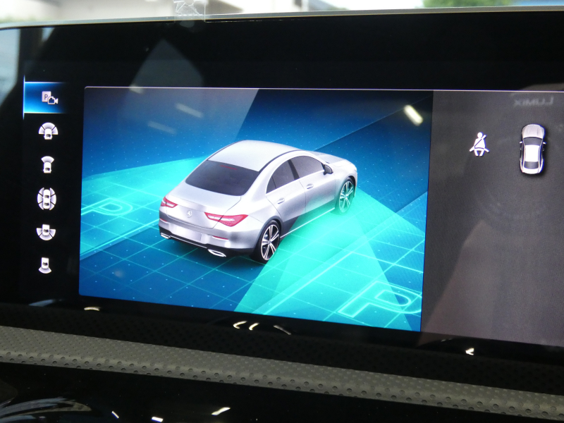 メルセデスベンツ CLAクラス CLA200d AMGﾗｲﾝ AMGﾚｻﾞｰｴｸｽｸﾙｰｼﾌﾞ&ｱﾄﾞﾊﾞﾝｽﾄﾞ&ﾅﾋﾞ&ﾚｰﾀﾞｰｾｰﾌﾃｨPKG　meｺﾈｸﾄ 灰黒革 ﾊﾟﾉﾗﾏSR MBUXﾅﾋﾞTV 360度ｶﾒﾗ ｱﾄﾞﾊﾞﾝｽﾄﾞｻｳﾝﾄﾞ ﾍｯﾄﾞｱｯﾌﾟD ﾜｲﾔﾚｽﾁｬｰｼﾞ LEDﾗｲﾄ/ｱﾀﾞﾌﾟﾃｨﾌﾞHB　2年保証付