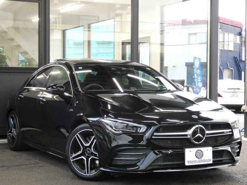 AMG CLAクラス CLA35 4MATIC AMGｱﾄﾞﾊﾞﾝｽﾄﾞ&ﾅﾋﾞｹﾞｰｼｮﾝ&ﾚｰﾀﾞｰｾｰﾌﾃｨPKG　1ｵｰﾅｰ meｺﾈｸﾄ AMGｴｱﾛ 18ｲﾝﾁAW 灰黒革/ﾋｰﾀｰ ﾊﾟﾉﾗﾏｻﾝﾙｰﾌ MBUXﾅﾋﾞ 地ﾃﾞｼﾞ 360度ｶﾒﾗ ﾍｯﾄﾞｱｯﾌﾟD ｱﾄﾞﾊﾞﾝｽﾄﾞｻｳﾝﾄﾞ 純正ﾄﾞﾗﾚｺ LEDﾍｯﾄﾞﾗｲﾄ/自動HB　2年保証付