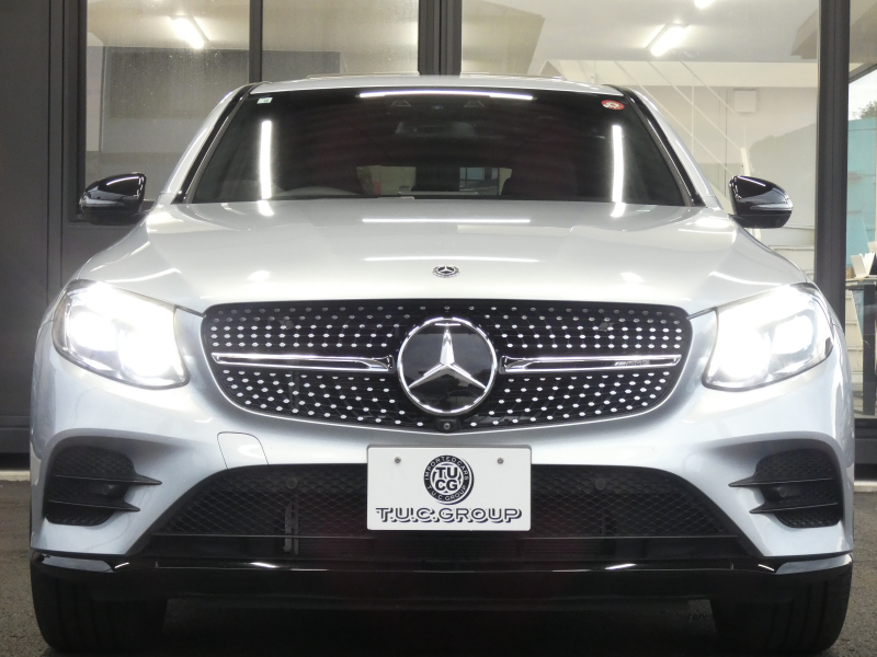 AMG GLCクーペ GLC43 4MATIC ｸｰﾍﾟ ﾚｻﾞｰｴｸｽｸﾙｰｼﾌﾞ&ﾅｲﾄ&ﾚｰﾀﾞｰｾｰﾌﾃｨPKG　meｺﾈｸﾄ AMGｴｱﾛ/20ｲﾝﾁAW 黒本革 ｻﾝﾙｰﾌ HDDﾅﾋﾞ 地ﾃﾞｼﾞ 360度ｶﾒﾗ Burmester LEDﾍｯﾄﾞﾗｲﾄ ｵｰﾄﾘｱｹﾞｰﾄ ｴｱﾊﾞﾗﾝｽPKG ﾍｯﾄﾞｱｯﾌﾟD　2年保証付