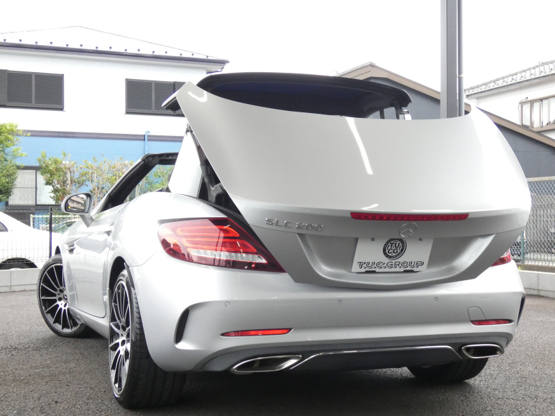 メルセデスベンツ SLCクラス SLCクラス SLC200 ｽﾎﾟｰﾂ ﾚｰﾀﾞｰｾｰﾌﾃｨPKG　ｷｰﾚｽｺﾞｰ 黒本革ｼｰﾄ/ﾋｰﾀｰ/ｴｱｽｶｰﾌ ﾏｼﾞｯｸｽｶｲﾙｰﾌ ｽﾎﾟｰﾂｴｸﾞｿﾞｰｽﾄ ﾅﾋﾞ 地ﾃﾞｼﾞ Appleｶｰﾌﾟﾚｲ ﾊﾞｯｸｶﾒﾗ harman/kardon 360度ﾄﾞﾗﾚｺ ﾊﾟﾄﾞﾙｼﾌﾄ LEDﾗｲﾄ/自動HB AMGｴｱﾛ/18ｲﾝﾁAW　2年保証付