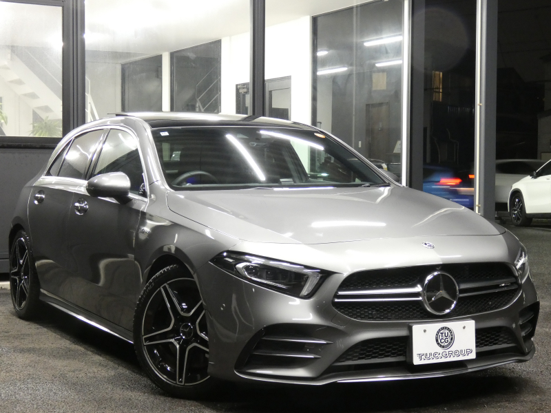 AMG Aクラス A35 4MATIC AMGｱﾄﾞﾊﾞﾝｽﾄﾞ&ﾅﾋﾞｹﾞｰｼｮﾝ&ﾚｰﾀﾞｰｾｰﾌﾃｨPKG　1ｵｰﾅｰ meｺﾈｸﾄ AMGｴｱﾛ 18ｲﾝﾁAW 赤黒革/ﾋｰﾀｰ ﾊﾟﾉﾗﾏｻﾝﾙｰﾌ MBUXﾅﾋﾞ 地ﾃﾞｼﾞ 360度ｶﾒﾗ ﾍｯﾄﾞｱｯﾌﾟD ｱﾄﾞﾊﾞﾝｽﾄﾞｻｳﾝﾄﾞ 前後ﾄﾞﾗﾚｺ ﾀﾞｲﾅﾐｯｸｾﾚｸﾄ LEDﾗｲﾄ　2年保証付