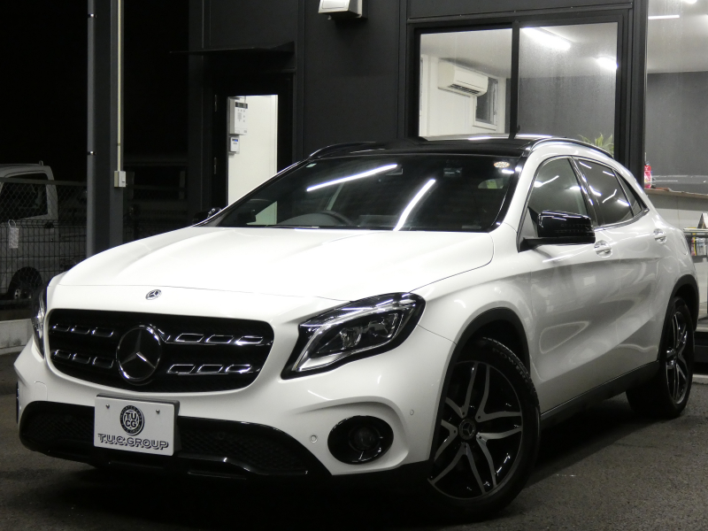 メルセデスベンツ GLA GLA250 4MATIC ﾚｰﾀﾞｰｾｰﾌﾃｨPKG　後期  受注生産ﾓﾃﾞﾙ 1ｵｰﾅｰ ｷｰﾚｽｺﾞｰ 黒本革ｼｰﾄ/ﾋｰﾀｰ ﾊﾟﾉﾗﾏｻﾝﾙｰﾌ ﾅﾋﾞ 地ﾃﾞｼﾞ Bｶﾒﾗ AppleCarPlay 前後ﾄﾞﾗﾚｺ GPSﾚｰﾀﾞｰ 自動ﾘｱｹﾞｰﾄ/ﾌｯﾄOP LEDﾗｲﾄ/自動HB ｱﾝﾋﾞｴﾝﾄﾗｲﾄ　2年保証付