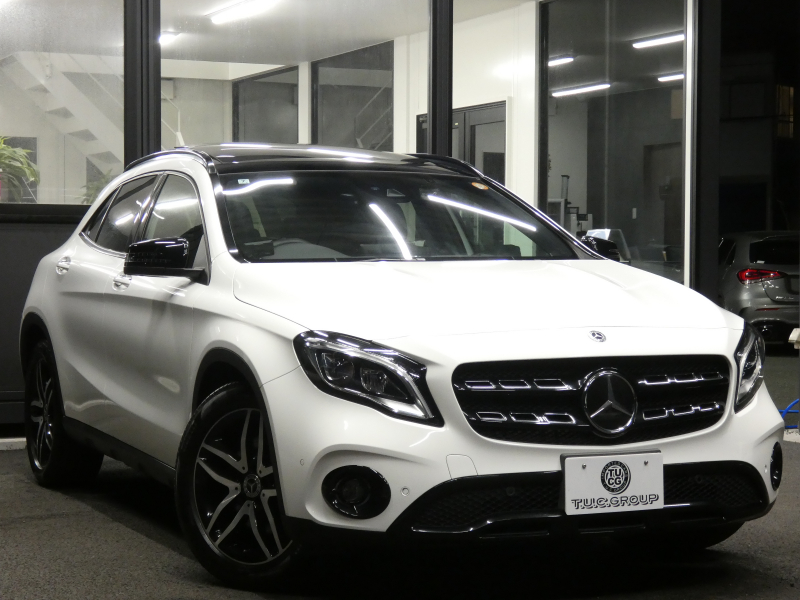 メルセデスベンツ GLA GLA250 4MATIC ﾚｰﾀﾞｰｾｰﾌﾃｨPKG　後期  受注生産ﾓﾃﾞﾙ 1ｵｰﾅｰ ｷｰﾚｽｺﾞｰ 黒本革ｼｰﾄ/ﾋｰﾀｰ ﾊﾟﾉﾗﾏｻﾝﾙｰﾌ ﾅﾋﾞ 地ﾃﾞｼﾞ Bｶﾒﾗ AppleCarPlay 前後ﾄﾞﾗﾚｺ GPSﾚｰﾀﾞｰ 自動ﾘｱｹﾞｰﾄ/ﾌｯﾄOP LEDﾗｲﾄ/自動HB ｱﾝﾋﾞｴﾝﾄﾗｲﾄ　2年保証付
