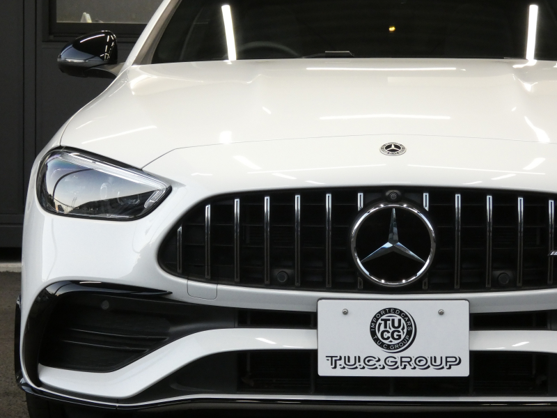 AMG Cクラス C43 4MATIC AMGﾅｲﾄ&ﾚｰﾀﾞｰｾｰﾌﾃｨPKG　BSG搭載 AMGｴｱﾛ&19AW AMGﾅｲﾄPKG ﾊﾟﾌｫｰﾏﾝｽｻｳﾝﾄﾞ ﾘｱｱｸｽﾙｽﾃｱﾘﾝｸﾞ 黒本革ｼｰﾄ/ﾋｰﾀｰ/ﾍﾞﾝﾁﾚｰﾀｰ MBUXﾅﾋﾞ 地ﾃﾞｼﾞ 360度ｶﾒﾗ Burmester HUD 前後ﾄﾞﾗﾚｺ DIGITALﾗｲﾄ　2年保証付