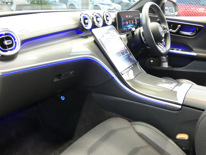 AMG Cクラス C43 4MATIC AMGﾅｲﾄ&ﾚｰﾀﾞｰｾｰﾌﾃｨPKG　BSG搭載 AMGｴｱﾛ&19AW AMGﾅｲﾄPKG ﾊﾟﾌｫｰﾏﾝｽｻｳﾝﾄﾞ ﾘｱｱｸｽﾙｽﾃｱﾘﾝｸﾞ 黒本革ｼｰﾄ/ﾋｰﾀｰ/ﾍﾞﾝﾁﾚｰﾀｰ MBUXﾅﾋﾞ 地ﾃﾞｼﾞ 360度ｶﾒﾗ Burmester HUD 前後ﾄﾞﾗﾚｺ DIGITALﾗｲﾄ　2年保証付