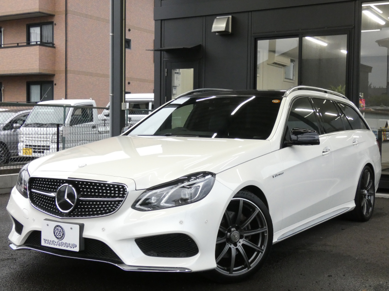 メルセデスベンツ Eクラス E250 ｽﾃｰｼｮﾝﾜｺﾞﾝ AVG 1stｱﾆﾊﾞｰｻﾘｰｴﾃﾞｨｼｮﾝ AMGｽﾎﾟｰﾂ&ﾚｰﾀﾞｰｾｰﾌﾃｨPKG　200台限定 後期 ｷｰﾚｽｺﾞｰ 黒本革ｼｰﾄ/前後ﾋｰﾀｰ ﾅﾋﾞ 地ﾃﾞｼﾞ Bｶﾒﾗ 自動ﾘｱｹﾞｰﾄ/ ﾌｯﾄOP ﾊﾟﾄﾞﾙｼﾌﾄ LEDﾗｲﾄ/自動HB AMGｴｱﾛ 19ｲﾝﾁAW　2年保証付