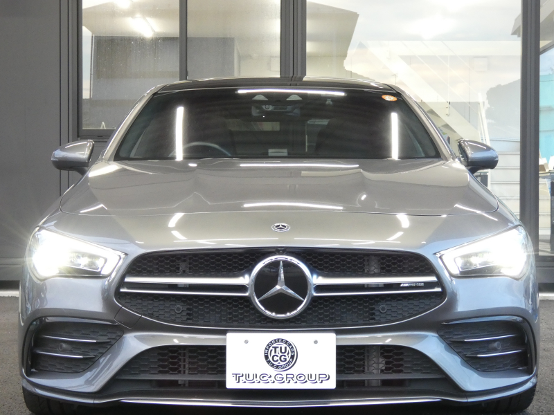 AMG CLAクラス CLA35 4MATIC AMGｱﾄﾞﾊﾞﾝｽﾄﾞ&ﾅﾋﾞｹﾞｰｼｮﾝ&ﾚｰﾀﾞｰｾｰﾌﾃｨPKG　meｺﾈｸﾄ AMGｴｱﾛ 18ｲﾝﾁAW 赤黒革/ﾋｰﾀｰ ﾊﾟﾉﾗﾏｻﾝﾙｰﾌ MBUXﾅﾋﾞ 地ﾃﾞｼﾞ 360度ｶﾒﾗ ﾍｯﾄﾞｱｯﾌﾟD ｱﾄﾞﾊﾞﾝｽﾄﾞｻｳﾝﾄﾞ 360度ﾄﾞﾗﾚｺ LEDﾍｯﾄﾞﾗｲﾄ/自動HB　2年保証付