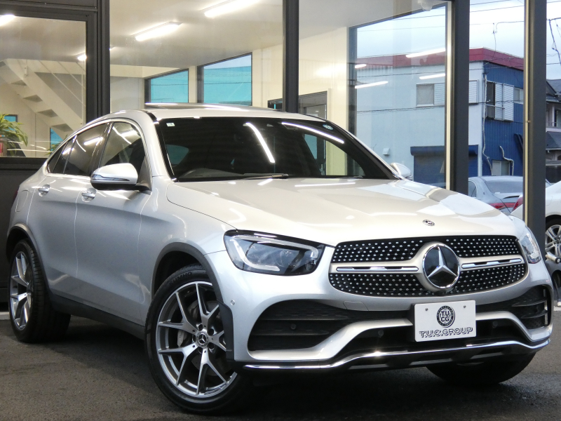 メルセデスベンツ GLCクーペ GLC300 4MATIC ｸｰﾍﾟ AMGﾗｲﾝ ﾚｻﾞｰｴｸｽｸﾙｰｼﾌﾞ&ﾚｰﾀﾞｰｾｰﾌﾃｨPKG　後期 meｺﾈｸﾄ AMGｴｱﾛ&20AW 黒革/ﾍﾞﾝﾁﾚｰﾀｰ/ﾏｯｻｰｼﾞ ｻﾝﾙｰﾌ MBUXﾅﾋﾞ 地ﾃﾞｼﾞ 360度ｶﾒﾗ ﾄﾞﾗﾚｺ Burmester ﾍｯﾄﾞｱｯﾌﾟD 自動ﾘｱｹﾞｰﾄ/ﾌｯﾄOP LEDﾍｯﾄﾞﾗｲﾄ　2年保証付