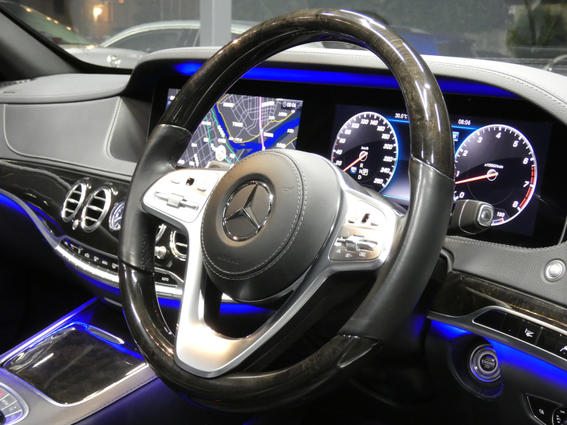 メルセデスベンツ Sクラス S400 AMGﾗｲﾝ ﾚｻﾞｰｴｸｽｸﾙｰｼﾌﾞ&ﾚｰﾀﾞｰｾｰﾌﾃｨPKG　後期 meｺﾈｸﾄ AMGｴｱﾛ&19ｲﾝﾁAW ﾅｯﾊﾟﾚｻﾞｰｼｰﾄ ﾍﾞﾝﾁﾚｰﾀｰ/ﾏｯｻｰｼﾞ機能 ﾊﾟﾉﾗﾏSR ﾅﾋﾞTV 360ｶﾒﾗ Burmester ﾍｯﾄﾞｱｯﾌﾟD ｵｰﾄﾄﾗﾝｸ 純正ﾄﾞﾗﾚｺ　2年保証付