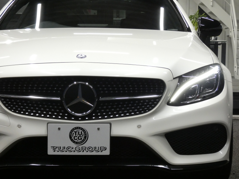 メルセデスベンツ Cクラス C300 ｸｰﾍﾟ ｽﾎﾟｰﾂ ﾚｰﾀﾞｰｾｰﾌﾃｨPKG　受注生産ﾓﾃﾞﾙ  高出力E/G 専用ｴｸｽﾃﾘｱ ｷｰﾚｽｺﾞｰ 黒本革ｼｰﾄ/ﾋｰﾀｰ HDDﾅﾋﾞ 地ﾃﾞｼﾞ Bｶﾒﾗ 前後ﾄﾞﾗﾚｺ ｴｱﾊﾞﾗﾝｽPKG ﾊﾟｰｸﾄﾛﾆｯｸ LEDﾗｲﾄ/自動HB AMGｴｱﾛ 専用AMG19AW　2年保証付