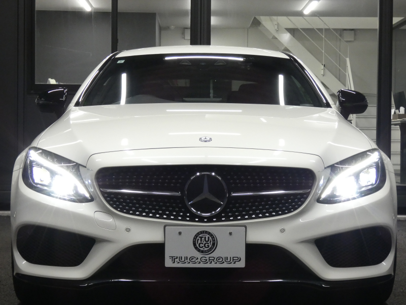 メルセデスベンツ Cクラス C300 ｸｰﾍﾟ ｽﾎﾟｰﾂ ﾚｰﾀﾞｰｾｰﾌﾃｨPKG　受注生産ﾓﾃﾞﾙ  高出力E/G 専用ｴｸｽﾃﾘｱ ｷｰﾚｽｺﾞｰ 黒本革ｼｰﾄ/ﾋｰﾀｰ HDDﾅﾋﾞ 地ﾃﾞｼﾞ Bｶﾒﾗ 前後ﾄﾞﾗﾚｺ ｴｱﾊﾞﾗﾝｽPKG ﾊﾟｰｸﾄﾛﾆｯｸ LEDﾗｲﾄ/自動HB AMGｴｱﾛ 専用AMG19AW　2年保証付