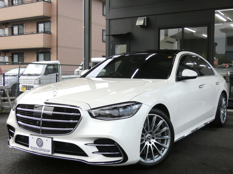 メルセデスベンツ Sクラス S400d 4MATIC AMGﾗｲﾝ ﾚｻﾞｰｴｸｽｸﾙｰｼﾌﾞ&ﾍﾞｰｼｯｸPKG　1ｵｰﾅｰ ﾌﾞﾗｯｸﾚｻﾞｰ/ﾋｰﾀｰ/ﾍﾞﾝﾁﾚｰﾀｰ ﾊﾟﾉﾗﾏSR MBUXﾅﾋﾞTV AppleCarPlay 360ｶﾒﾗ Burmester ﾍｯﾄﾞｱｯﾌﾟD 自動ﾄﾗﾝｸ/ﾌｯﾄOP ﾃﾞｼﾞﾀﾙLEDﾗｲﾄ AMGｴｱﾛ/20ｲﾝﾁAW　2年保証付