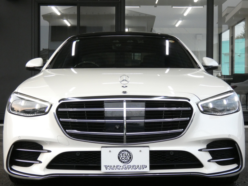 メルセデスベンツ Sクラス S400d 4MATIC AMGﾗｲﾝ ﾚｻﾞｰｴｸｽｸﾙｰｼﾌﾞ&ﾍﾞｰｼｯｸPKG　1ｵｰﾅｰ ﾌﾞﾗｯｸﾚｻﾞｰ/ﾋｰﾀｰ/ﾍﾞﾝﾁﾚｰﾀｰ ﾊﾟﾉﾗﾏSR MBUXﾅﾋﾞTV AppleCarPlay 360ｶﾒﾗ Burmester ﾍｯﾄﾞｱｯﾌﾟD 自動ﾄﾗﾝｸ/ﾌｯﾄOP ﾃﾞｼﾞﾀﾙLEDﾗｲﾄ AMGｴｱﾛ/20ｲﾝﾁAW　2年保証付